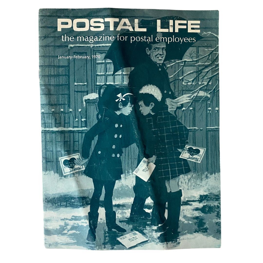 VTG Postal Life Magazine January - February 1970 Found Loose in