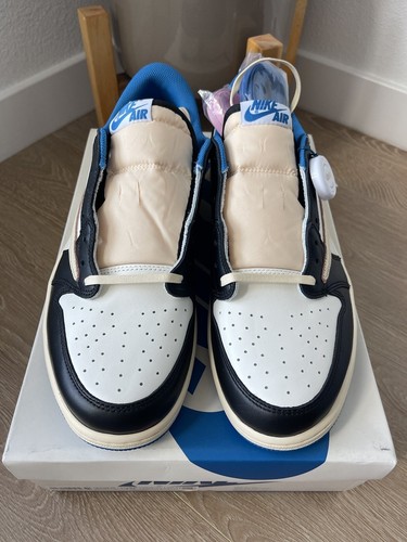 Jordan 1 Retro Low OG SP Fragment x Travis Scott  DM7866-140 Size 13 US - Picture 3 of 11