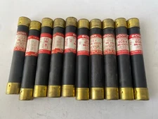 Lot Of 10 ECON All Purpose 4 Amp 600 Volt Fuse - Catalog # ECS4