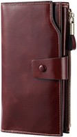 Womens Rfid Blocking Large Capacity Luxury Genuine Leather Clutch Wallet Purse on sale Womens Rfid Blocking Large Capacity Luxury Genuine Leather Clutch Wallet Purse on sale