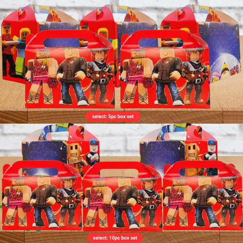 Party Supplies birthday decoration theme balloon topper banner roblox cupcake - Picture 47 of 79