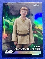 Luke Skywalker 2024 Topps Chrome Star Wars REFRACTOR Card 70