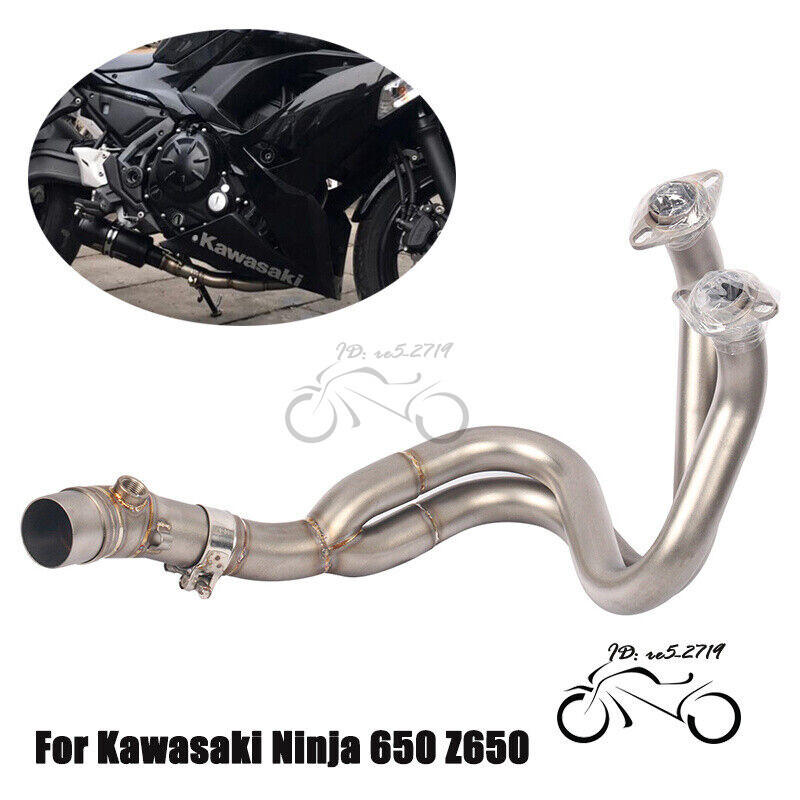 Exhaust System Front Header Pipe for Kawasaki Ninja 650 Z650