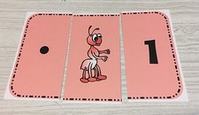 Number 1-10 Laminated puzzles - teaching supplies