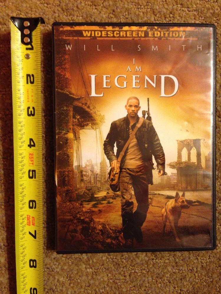 I AM LEGEND WIDESCREEN DVD Will Smith Zombies Post