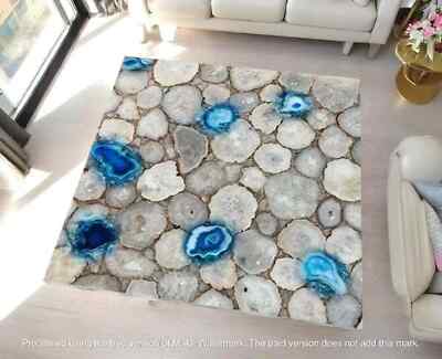 Natural Agate Center Table   Artistic Living Room Handmade Furniture Slab Decor