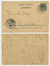 106533 - Intero postale P 36 - Cartolina - Weimar 16.2.1895 per Roccia Bianca