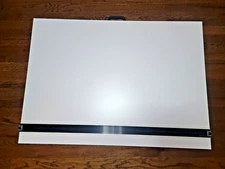 Vintage MAYLINE ProKit Portable DRAFTING TABLE w/ Straight Edge Rulers 30x42