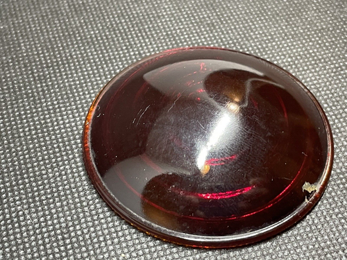 NOS 2 1/2" 216 Tail Light Lens Vintage Antique 1920's 1930's 1940's KN92 - Picture 2 of 7