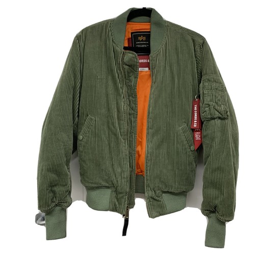 alpha industries corduroy bomber