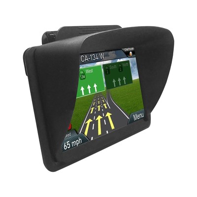 GPS Navigator Sunshade Anti-UV Sun Shade Visor Glare Vision Shield For 6/7 Inch