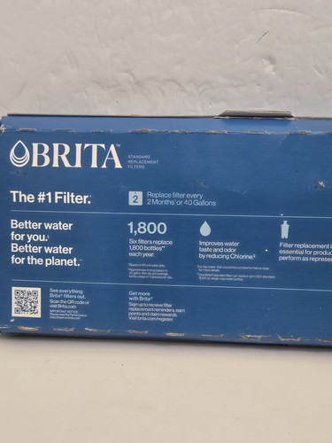 Brita Replacement Water Filters Brita Water Pitchers 6 Count Sealed Box READ - Picture 6 of 10