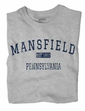 Mansfield Pennsylvania PA T-Shirt EST
