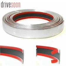 New 0.24inchx16feet Car Chrome Moulding Trim Strip Decoration Sticky 6mm x 5m