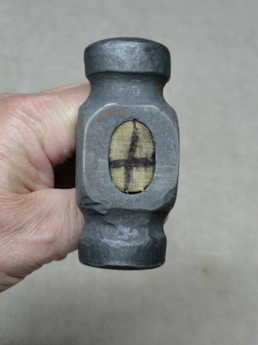 Vintage Blacksmith Anvil Farrier Turning Rounding Hammer - Picture 8 of 10