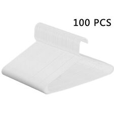 Premium Plastic Hangers Pack of 100 Heavy Duty Suit Camisole Hangers