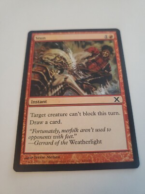 MTG Stun Tenth Edition 240/383 Regular Common