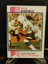 Paul Warfield 1973 Topps #511 - Miami Dolphins