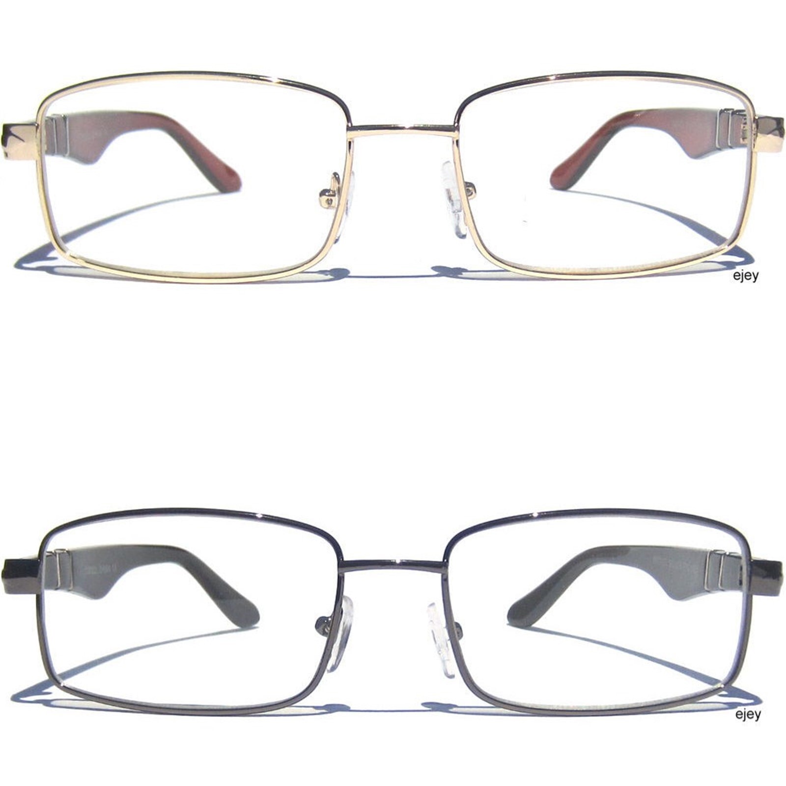 Reading Glasses With Frame Metal Front Clear Lens Eye Glasses Fashion Eyewear-image