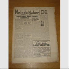 MELODY MAKER 1947 FEBRUARY 1 CHARLIE CHESTER HARRY HAYES HARRY ROY +