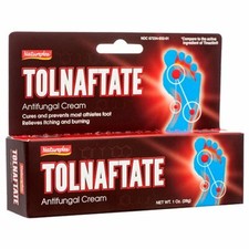 2 Tubes 1 Tolnaftate Antifungal Itching Athlete's Foot Cream 1oz Made in USA