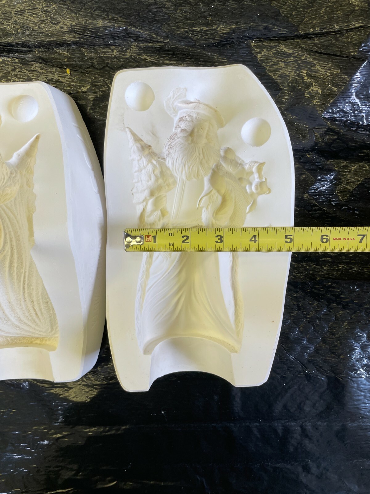 VINTAGE KIMPLE CERAMIC MOLD 1799 OLD WORLD SANTA GERMAN eBay