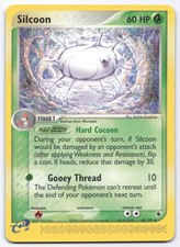 Silcoon 43/109 Ex Ruby & Sapphire Pokemon Card Non-Holo LGZ-FA0-TAG on eBay