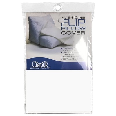 Contour Flip Pillow Case White Australia