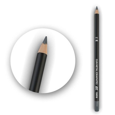 AK Interaktiver Aquarellstift Gun Metal (Graphit) (AK10018)