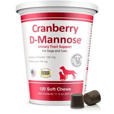 Cranberry D Mannose Soft Chews Urinary Tract Support For Dogs And Cats