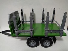 Bruder 1/16 Custom Logging Trailer w/pintel hitch tow bar
