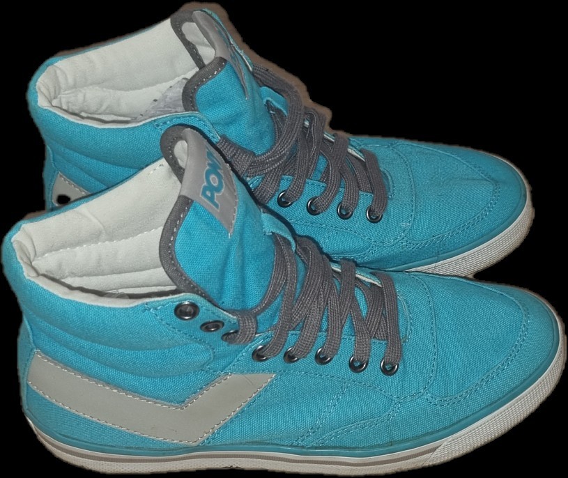 Scarpe da ginnastica donna Pony blu grigio taglia UK 6