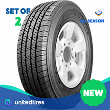 Set of (2) New 265/70R18 Bridgestone Dueler H/T 685 116T (17QSA)