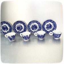 Quatre tasses à Expresso de Rufus Willis, Artiste anglais, Illy Collection 2005