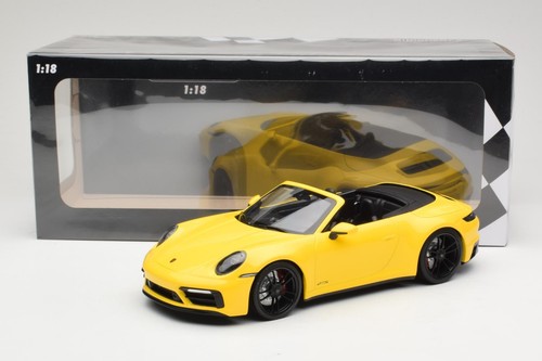 155063030 Porsche 911 992 Carrera 4 GTS Cabriolet Amarillo Minichamps 1/18 - Imagen 6 de 6