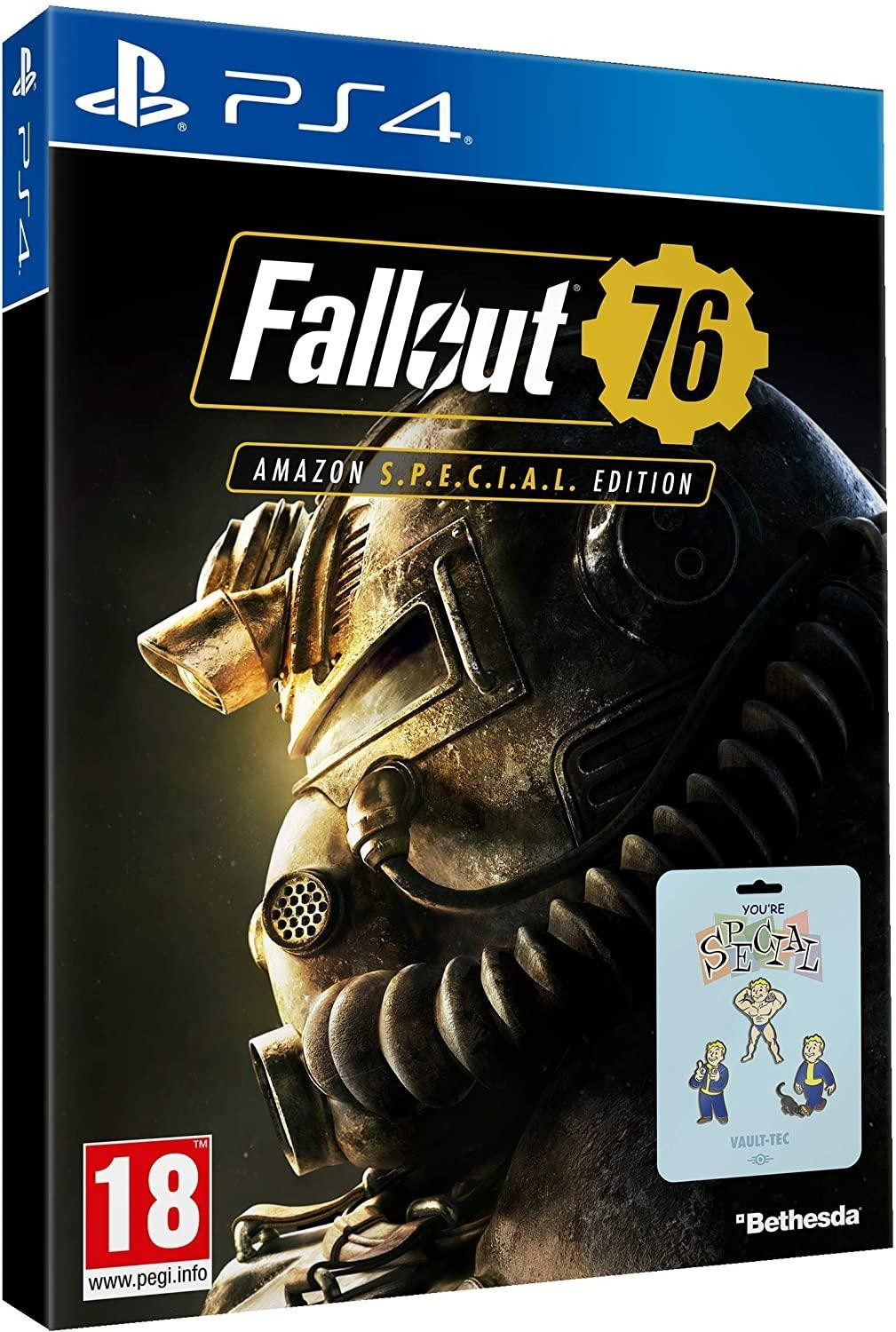 Fallout 76 Amazon Special Edition Juego para Consola Sony PlayStation 4 [PAL ES]