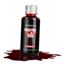 Realistic Fake Blood, Long-Lasting SFX Makeup  - Ultra-Realistic, 30ml Fresh