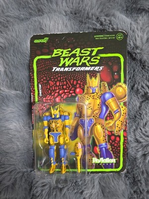 Cheetor Beast Wars Transformers Super7 Reaction Figure