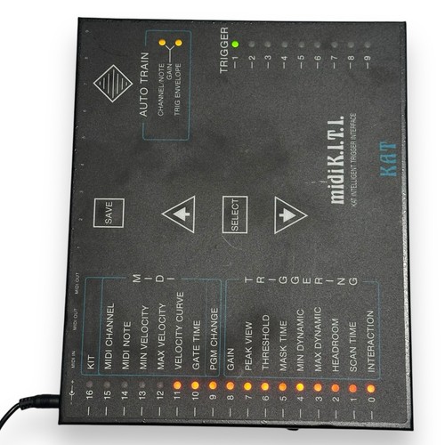 KAT PRO MIDI KITI DRUM TRIGGER INTERFACE K.I.T.I. With Manual And Power Supply - Picture 3 of 13