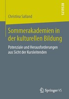 Christina Salland | Sommerakademien In Der Kulturellen Bildung | Taschenbuch