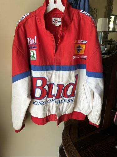 Budweiser Nascar Dale Earnhardt Jr. Chase Authentic Men's M Jacket - Picture 10 of 10