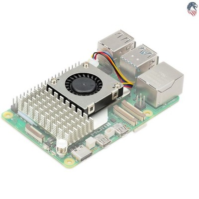 Active Fan Compatible with Raspberry Pi 5 Heatsink Cooler USB GPIO Linux