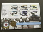 2000 BATTLE OF BRITAIN 60TH ANNIVERSARY FLOWN COVER GUERNSEY 50 PENCE COIN FDC