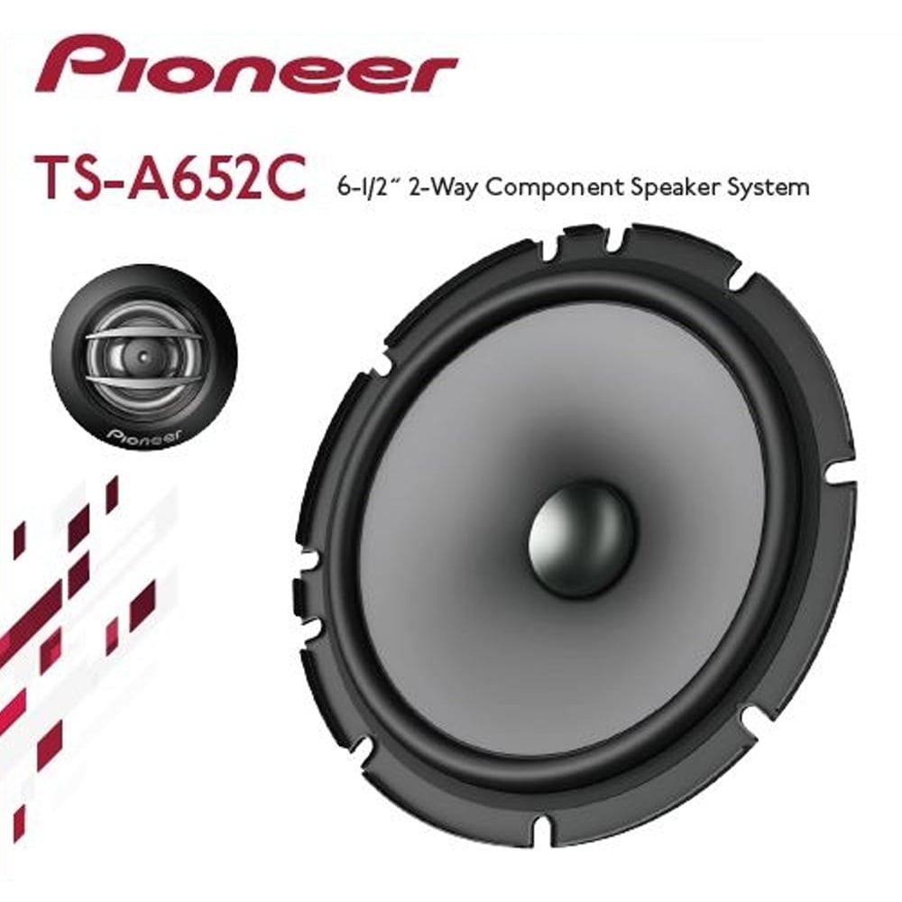 Компонентные колонки Pioneer TSA652C 65 мощностью 350 Вт 20390₽