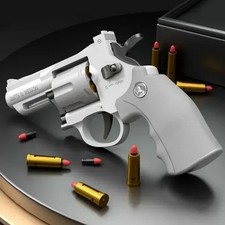 Soft Bullet Toy Revolver ZP5 357 Pistol Simulation with Ejection Action