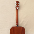 41"Dreadnought Cutaway Acoustic Guitar Spruce Top Hollow Bone Nut Bag in Natural — photo 6