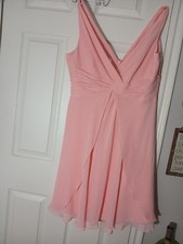 davids bridal dress 14 Pink