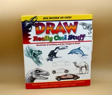 Draw Really Cool Stuff Six Books in One Binder Series Hardback by Hinkler Books