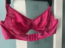 Pink Lace Bra 42F By George