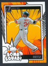 David Ortiz Bomb Squad Boston Red Sox 2024 Donruss Baseball Trading Card
